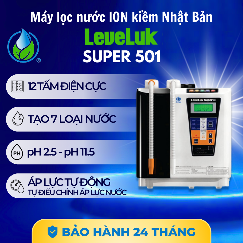 Máy lọc nước Kangen Leveluk Super 501