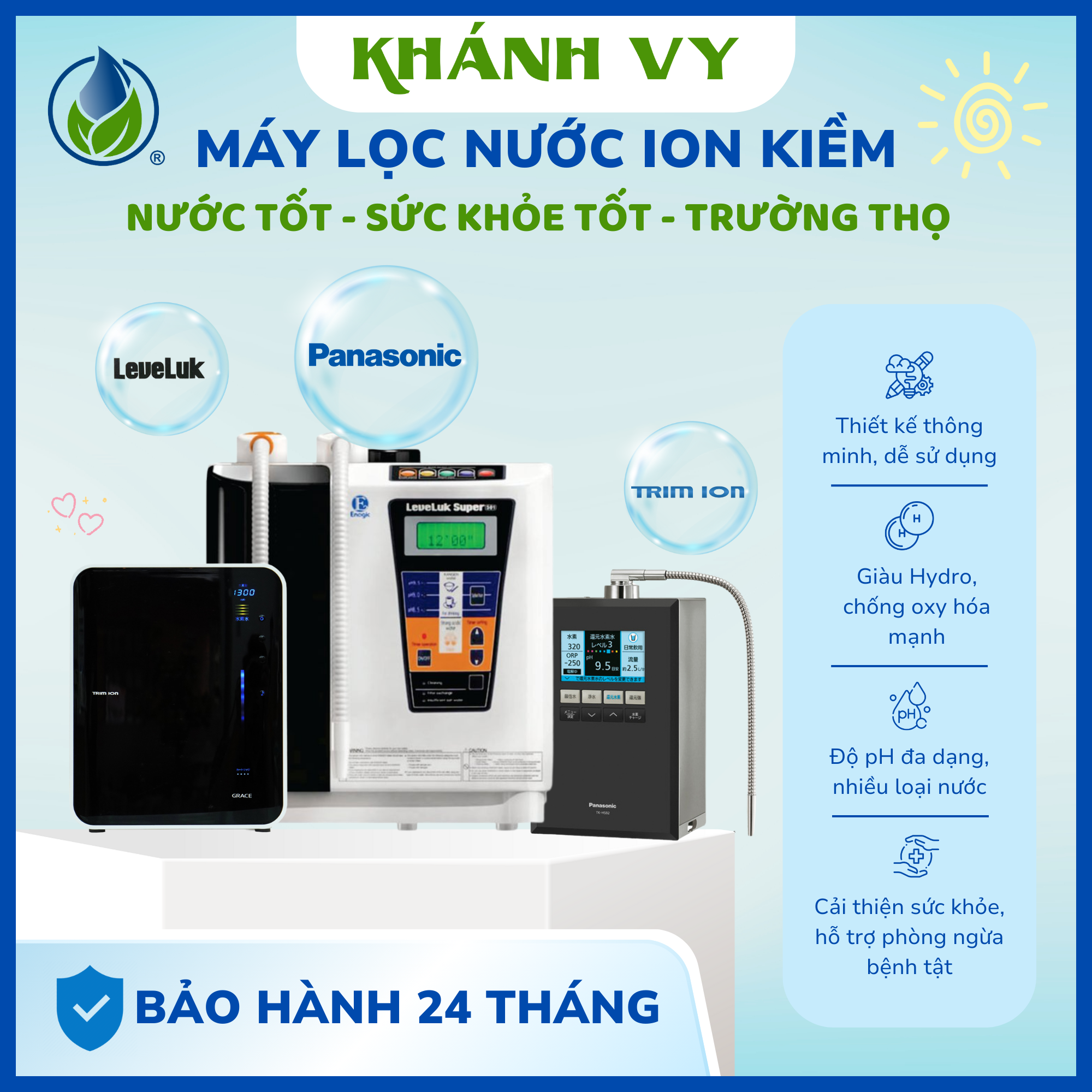 Máy lọc nước ion kiềm