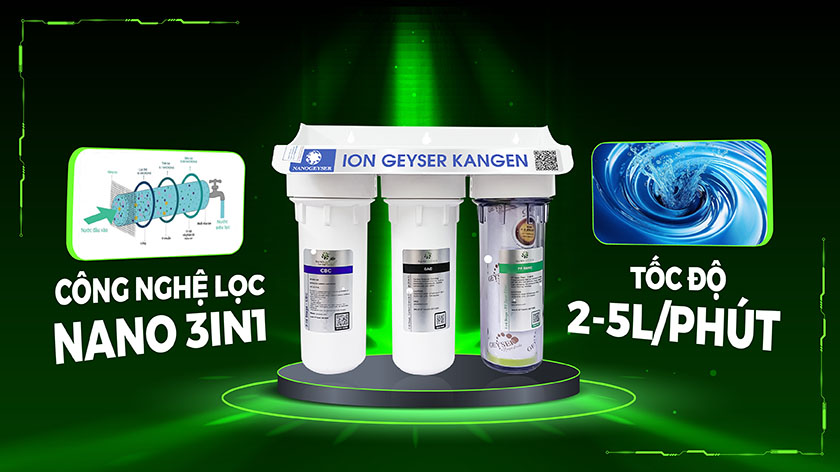 Ion Geyser Kangen